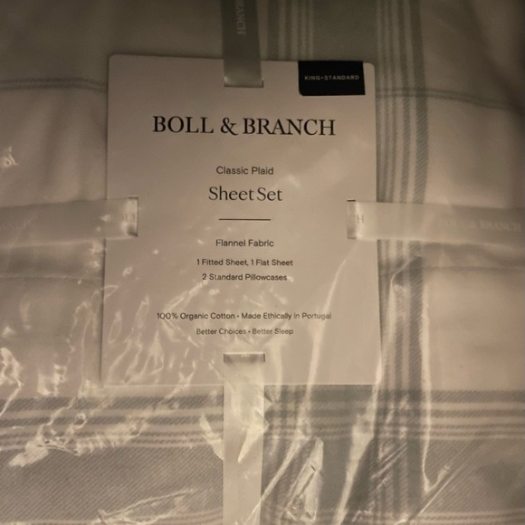 Boll & Branch Bedding New King Boll Branch 0 Organic Cotton Flannel